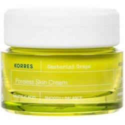 Korres - Santorini Grape Poreless Light Skin Cream Κρέμα Προσώπου για Ενυδάτωση & Σύσφιξη - 40ml