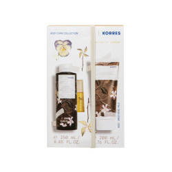 Korres - Promo Body Care Collection Jasmine Renewing Body Cleanser & Body Smoothing Milk Γιασεμί Αφρόλουτρο 250ml & Γαλάκτωμα Σώματος  -200ml