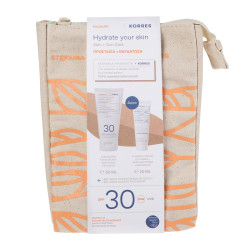 Korres - Promo Yoghurt Hydrate Your Skin Γιαούρτι Αντηλιακή Προστασία και Ενυδάτωση Αντηλιακή Κρέμα Προσώπου SPF30 - 50ml & ΔΩΡΟ Αφρώδης Κρέμα Καθαρισμού - 20ml  & Serum - 1.5ml σε νεσεσέρ
