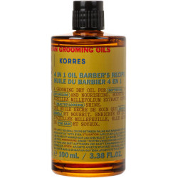 Korres - Athenian Grooming 4in1 Barber's Recipe Ξηρό Λάδι Περιποίησης για Μαλλιά και Γένια - 100ml