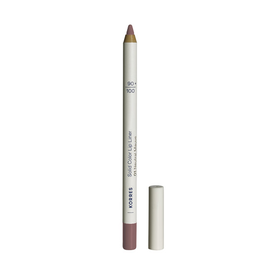 Korres - Solid Color Lip Liner 01 Neutral Mauve Μολύβι Χειλιών - 1.2gr