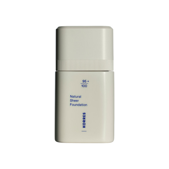 Korres - Natural Sheer Foundation 01 Light Ανάλαφρο foundation με διάφανη κάλυψη - 30ml