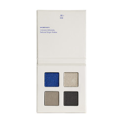 Korres - Real Color Eyeshadow Palette 02 Smokey Sea Τετραπλή παλέτα σκιών σε Ματ & Μεταλλικές Αποχρώσεις - 4gr