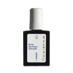 Korres - No No Nail Polish Top Coat Βερνίκι Υψηλής Φυσικής Περιεκτικότητας που Θωρακίζει το Χρώμα Μεγάλης Διάρκειας - 11ml