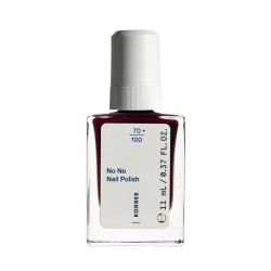 Korres - No No Nail Polish 59 Burgundy Red Βερνίκι Νυχιών - 11ml