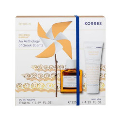 Korres - Promo Cashmere Kumquat Eau de Toilette Γυναικείο Άρωμα- 50ml & Body milk Γαλάκτωμα σώματος - 125ml