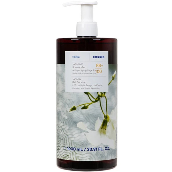 Korres - Jasmine Shower Gel Αφρόλουτρο Γιασεμί - 1000ml