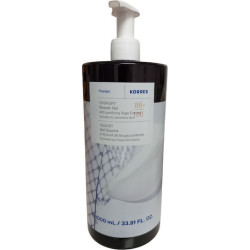Korres - Yoghurt Shower Gel Αφρόλουτρο με Άρωμα Γιαούρτι με Εκχύλισμα από Ελληνικό Φασκόμηλο και Αλόη - 1000ml