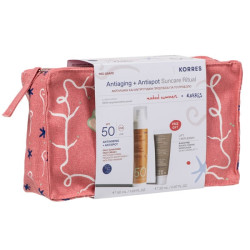 Korres - Promo Antiaging + Antispot Suncare Ritual Red Grape Face Cream SPF50 Αντηλιακή Κρέμα Προσώπου Κατά των Πανάδων - 50ml και ΔΩΡΟ Black Pine Lifting Κρέμα Ημέρας - 20ml και Νεσεσέρ