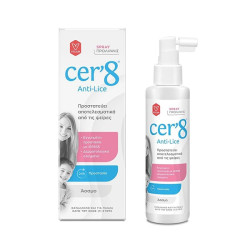Vican - Cer’8 Anti-Lice Spray Πρόληψης των μαλλιών από τις ψείρες - 150ml