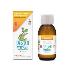 Vican - Liqui Vites Kids Συμπλήρωμα Διατροφής για την Ενίσχυση του Ανοσοποιητικού με Γεύση Κεράσι - 120ml