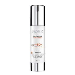 Froika - Premium SunScreen SPF50+ Tinted Αντηλιακή Κρέμα Προσώπου με Χρώμα - 50ml
