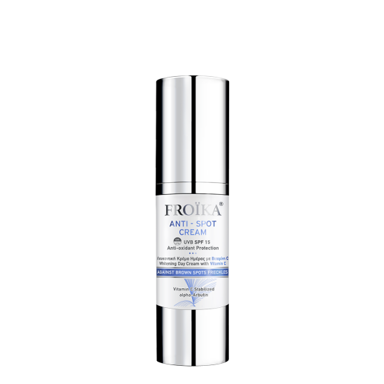 Froika - Anti-Spot Face Cream SPF15 Λευκαντική κρέμα ημέρας για το πρόσωπο, το λαιμό & το ντεκολτέ - 30ml