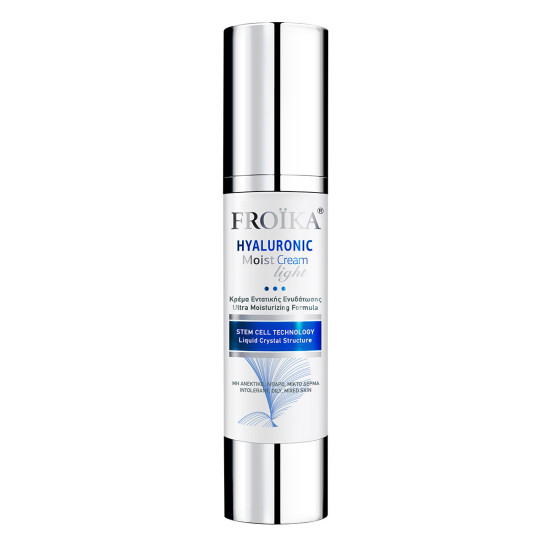 Froika - Hyaluronic MOIST Cream Light Eνυδατική Kρέμα- Gel για Λιπαρό / Μικτό με τάση Ακμής Δέρμα 50ml