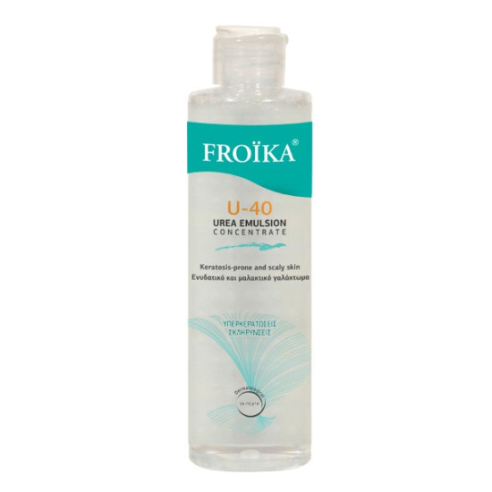 Froika - U-40 Urea Emulsion Concentrate Ενυδατικό και Κερατολυτικό-Μαλακτικό Γαλάκτωμα Για πρόσωπο-Σώμα-Τριχωτό κεφαλής - 150ml