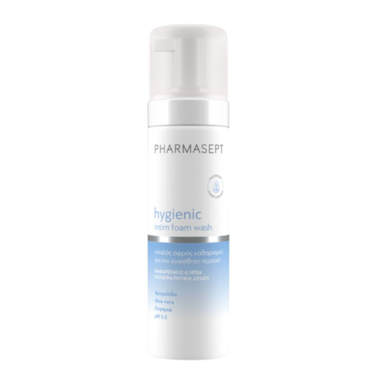 PharmaSept - Hygienic Intim Foam Wash Απαλός αφρός καθαρισμού για την ευαίσθητη περιοχή - 200ml