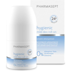 Pharmasept - Hygienic mild deo 24h roll-on Απαλό αποσμητικό για ευαίσθητες επιδερμίδες - 50ml