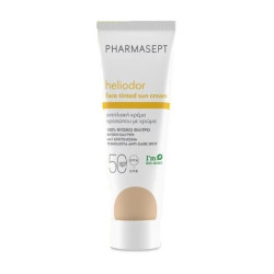 Pharmasept - Heliodor Αντηλιακή Κρέμα Προσώπου Με Χρώμα Υψηλής Προστασίας SPF50 - 50ml