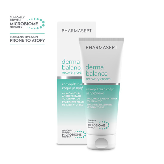 Pharmasept - Derma Balance Recovery Cream Επανορθωτική Κρέμα Προσώπου Με Πρεβιοτικά -100ml