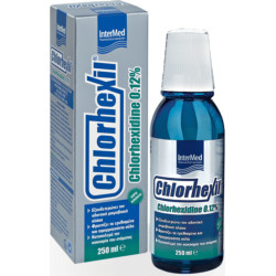 Intermed - Chlorhexil 0.12% Στοματικό Διάλυμα για την Ουλίτιδα κατά της Πλάκας και της Κακοσμίας - 250ml