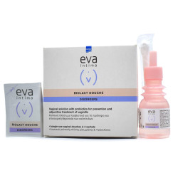 Intermed - Eva Biolact Douche Για την αποκατάσταση της φυσιολογικής χλωρίδας στον κόλπο - 4 τεμάχια