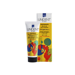 Intermed - Unident Kids Οδοντόκρεμα 500 ppm με Γεύση Τσιχλόφουσκα για 2+ χρονών - 50ml 