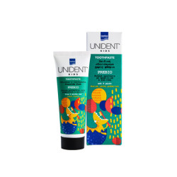 Intermed - Unident Kids Prebio Βρεφική Οδοντόκρεμα με Γεύση Ροδάκινο για 6m+ - 50ml 