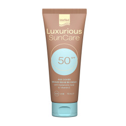 Intermed - Luxurious Sun Care Silk Cover Bronze Beige BB Cream SPF50 Αντηλιακή Κρέμα Προσώπου Με Χρώμα - 75ml