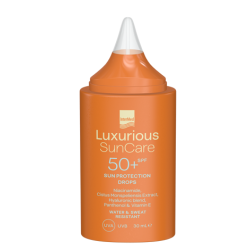 Intermed - Luxurious SunCare SPF50+ Sun Protection drops Λεπτόρρευστο Αντηλιακό Γαλάκτωμα Προσώπου Χωρίς Άρωμα - 30ml 