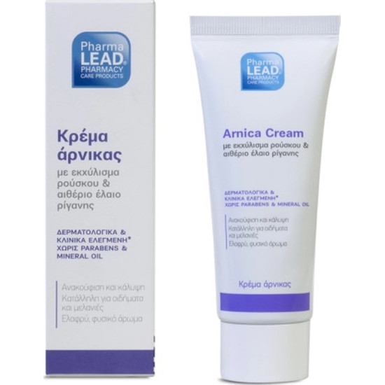 PharmaLead - Arnica Cream Κρέμα Άρνικας για Ανακούφιση και Κάλυψη Μωλώπων και Οιδημάτων - 50ml PharmaLead - Arnica Cream Κρέμα Άρνικας για Ανακούφιση και Κάλυψη Μωλώπων και Οιδημάτων - 50ml