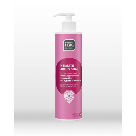 PharmaLead - Intimate Liquid Soap Απαλό υγρό σαπούνι καθαρισμού για την καθημερινή υγιεινή της ευαίσθητης περιοχής - 250ml