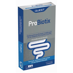 Quest - Probiotix Προβιοτικό Συμπλήρωμα για την Ισορροπία της Εντερικής Χλωρίδας - 15 caps
