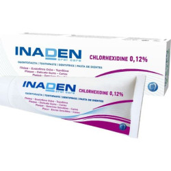 Inaden - Chlorhexidine 0.12% Toothpaste Οδοντόκρεμα Χλωρεξιδίνης - 75ml