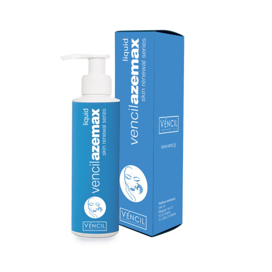 Vencil - Azemax Liquid Απαλό Υγρό Καθαρισμού για Μεικτό & Λιπαρό Δέρμα με Τάση Ακμής - 200ml