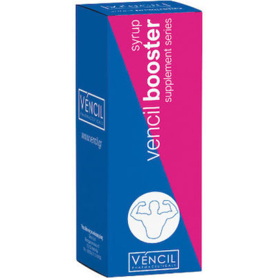 Vencil - Booster Syrup Συμπλήρωμα Διατροφής Σε Σιρόπι Με Εκχύλισμα Black Elderberry Για Την Ενίσχυση Του Ανοσοποιητικού Συστήματος - 200ml