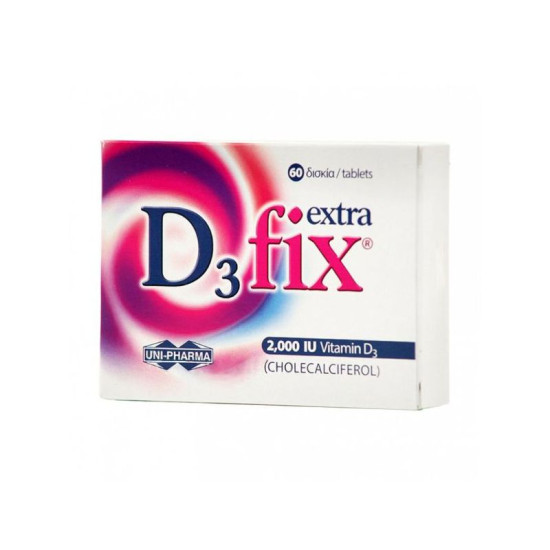 Uni-Pharma - D3 Extra Fix 2000iu - 60 tabs