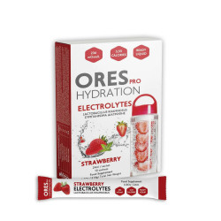 Eifron - Ores Pro Hydration Electrolytes Ηλεκτρολύτες με Γεύση Φράουλα - 10 φακελίσκοι