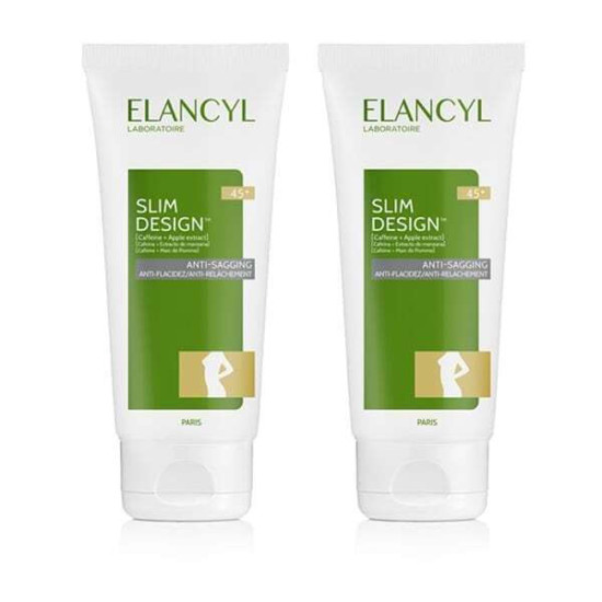 Elancyl - Promo Slim Design 45+ Κρέμα Σμίλευσης Σώματος (-50% στο 2ο προϊόν) - 2x200ml