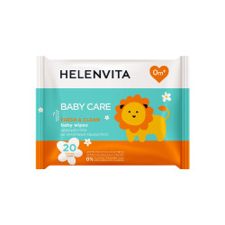 Helenvita - Baby Μωρομάντηλα με Χαμομήλι και Βιταμίνη Ε - 20τμχ.