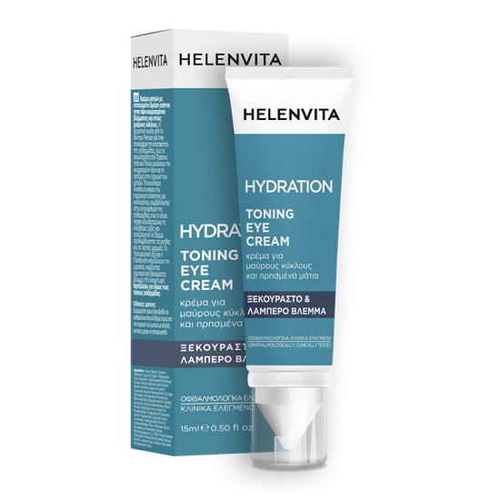 Helenvita - Hydration Toning Eye Cream Ενυδατική Κρέμα Ματιών κατά των Μαύρων Κύκλων - 15ml