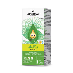 Superfoods - Anasa Kids Syrup Σιρόπι για τον Βήχα με Μέλι - 120ml