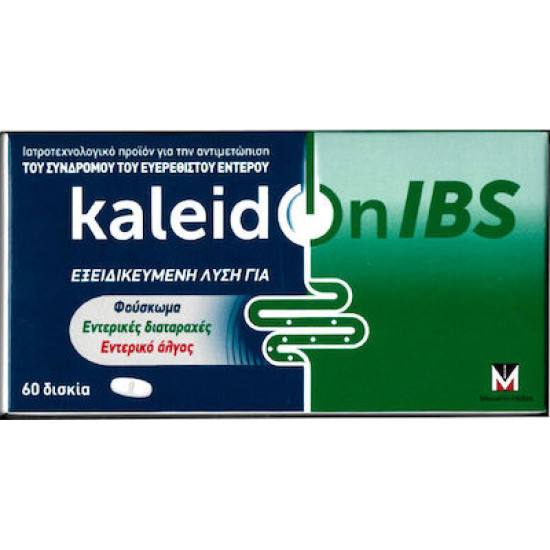 Menarini - Kaleidon IBS Ιατροτεχνολογικό προϊόν για την αντιμετώπιση του συνδρόμου του ευερέθιστου εντέρου - 60 ταμπλέτες