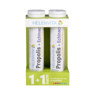 Helenvita - Propolis & Echinacea Συμπλήρωμα για την Ενίσχυση του Ανοσοποιητικού Λεμόνι - 40 αναβράζοντα δισκία 