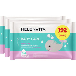 Helenvita - Promo Baby Wipes Sensitive Μωρομάντηλα για Ευαίσθητες Επιδερμίδες - 3Χ64τμχ