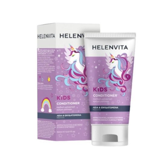 Helenvita - Kids Unicorn Hair Conditioner Παιδική Μαλακτική Κρέμα για Εύκολο Χτένισμα - 150ml