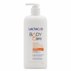 Lactacyd - Body Care Deeply Nourishing Κρεμώδες Αφρόλουτρο Για Πρόσωπο & Σώμα Για Κανονικό, Ξηρό & Ευαίσθητο Δέρμα - 300ml