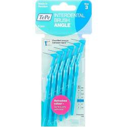 TePe - Interdental Brush Angle No.3 Μπλέ 0.6mm - 6τμχ