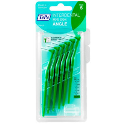 TePe - Interdental Brush Angle No.5 Πράσινο 0.8mm - 6τμχ