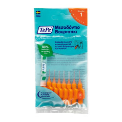 Tepe - xxx-fine 0.45mm Πορτοκαλί Μεσοδόντια Βουρτσάκια - 8τμχ
