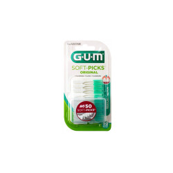 Sunstar - Gum soft-picks original medium (632) Μεσοδόντιες Οδοντογλυφίδες μιας χρήσης - 50τμχ